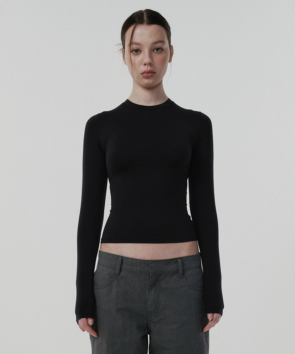 FIT JERSEY [BLACK]