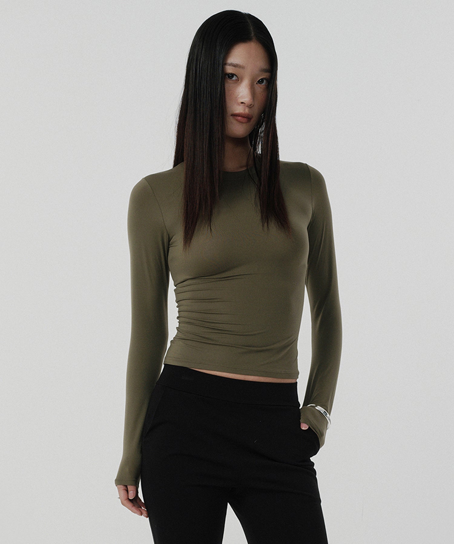 FIT JERSEY [KHAKI]