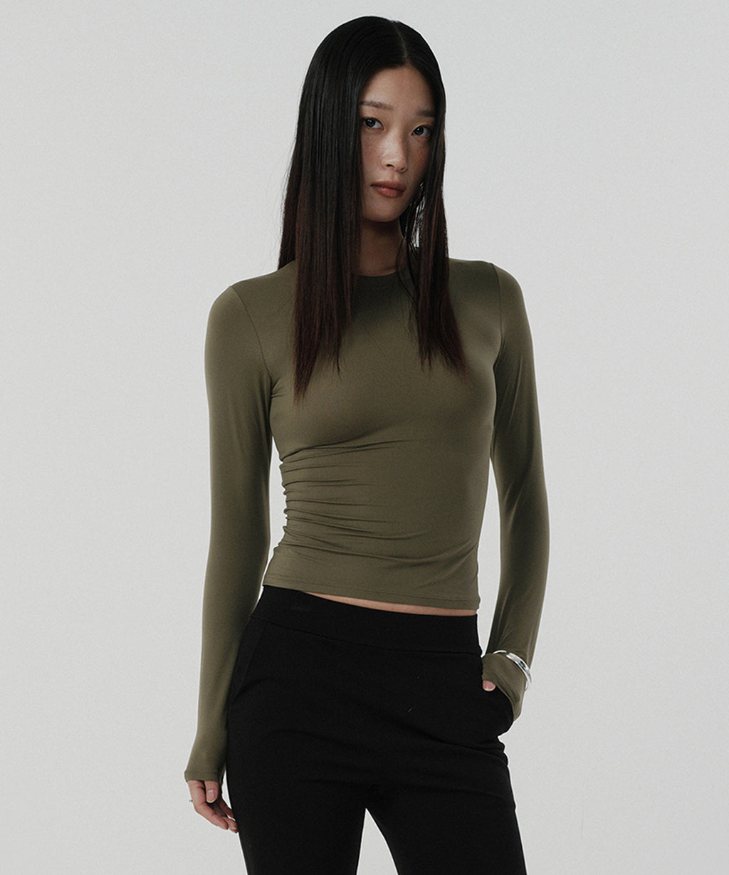 FIT JERSEY [KHAKI]