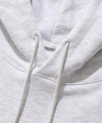 HUH!! HOODIE [MELANGE GRAY]