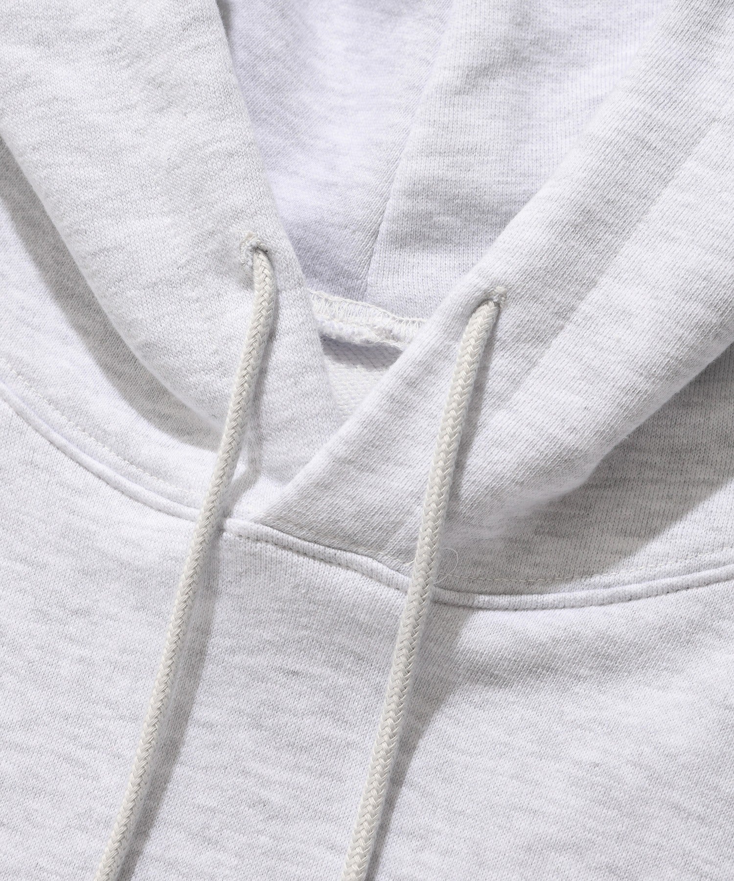 HUH!! HOODIE [MELANGE GRAY]