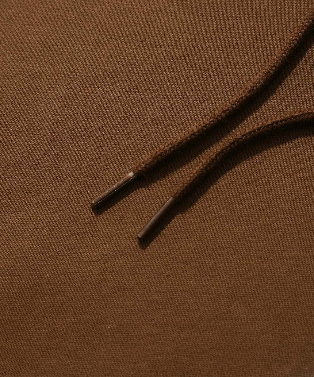 FIRE SUADE HOODIE [BROWN]