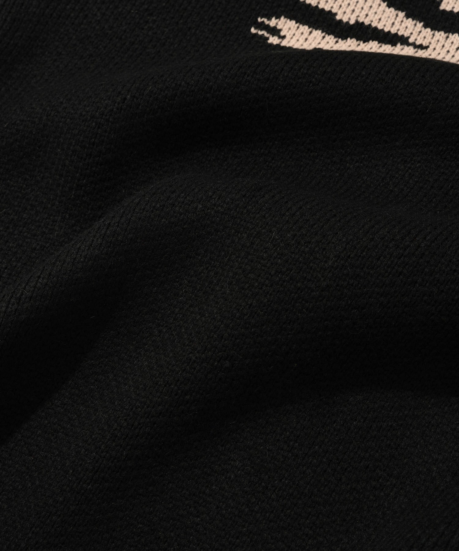 SKULL COWICHAN SWEATER [BLACK]