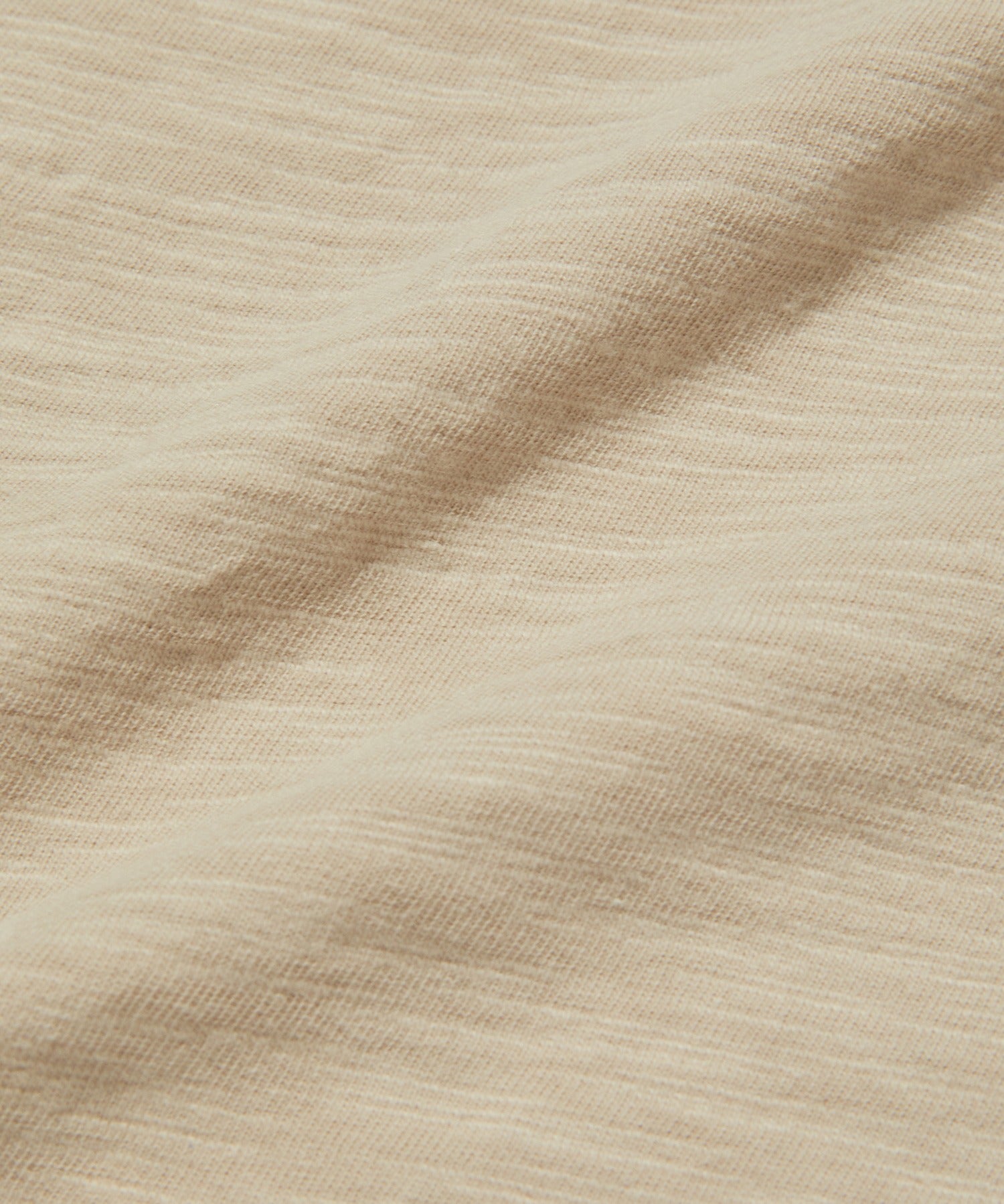 TEXTURED POCKET TEE [BEIGE]