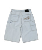 CONTOUR DOUBLE KNEE SHORTS [LIGHT BLUE]