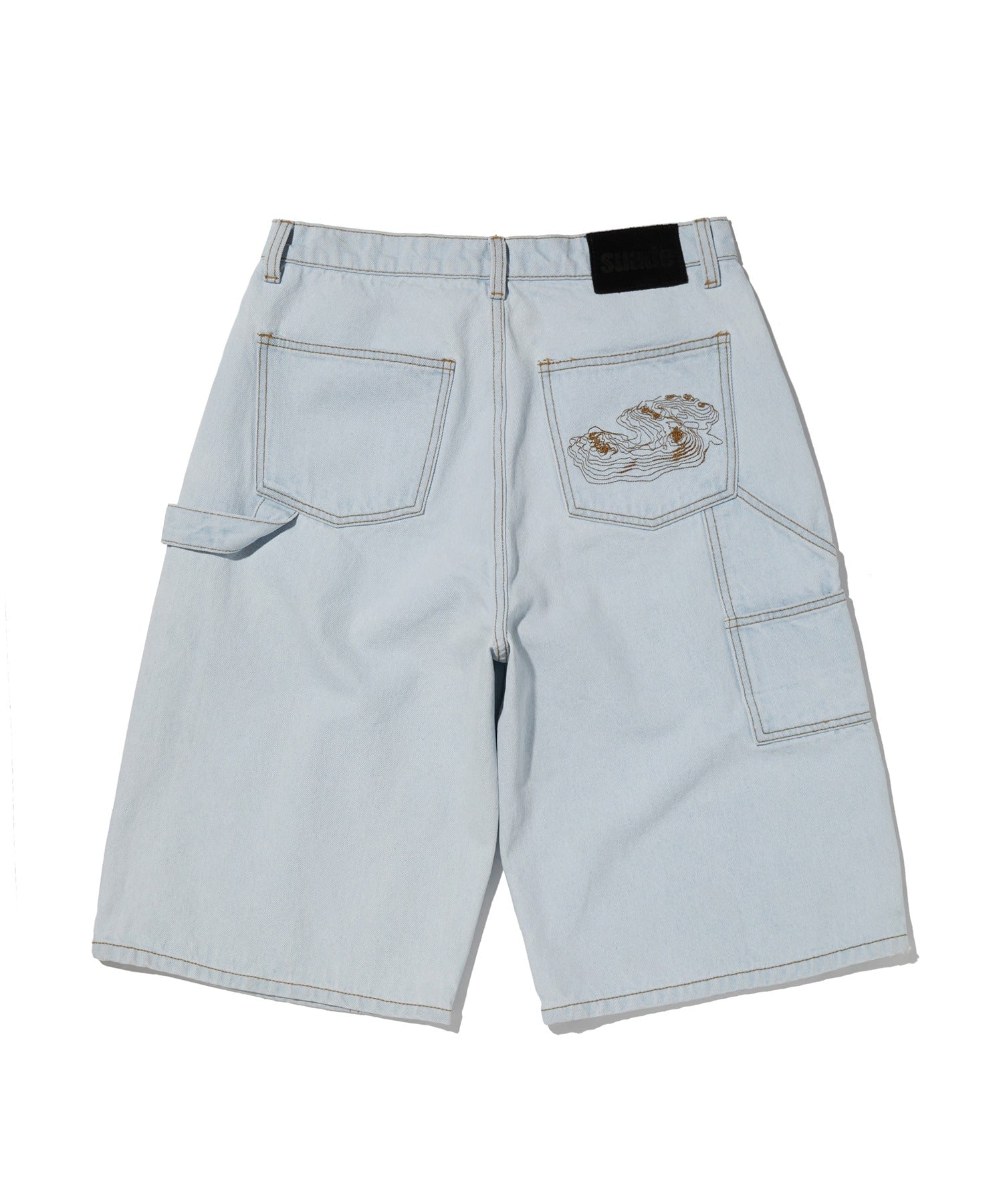 CONTOUR DOUBLE KNEE SHORTS [LIGHT BLUE]