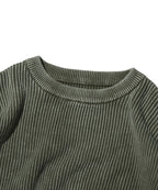 WASHED KNIT [KHAKI]