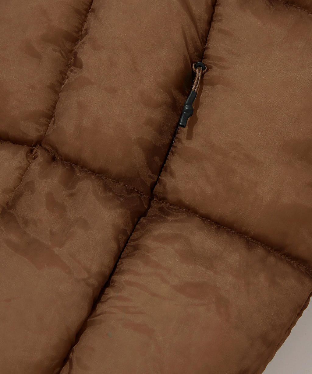 LIGHT PUFFER JACKET [BROWN]