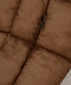 LIGHT PUFFER JACKET [BROWN]