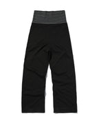 LAYERED LONG PANTS [BLACK]