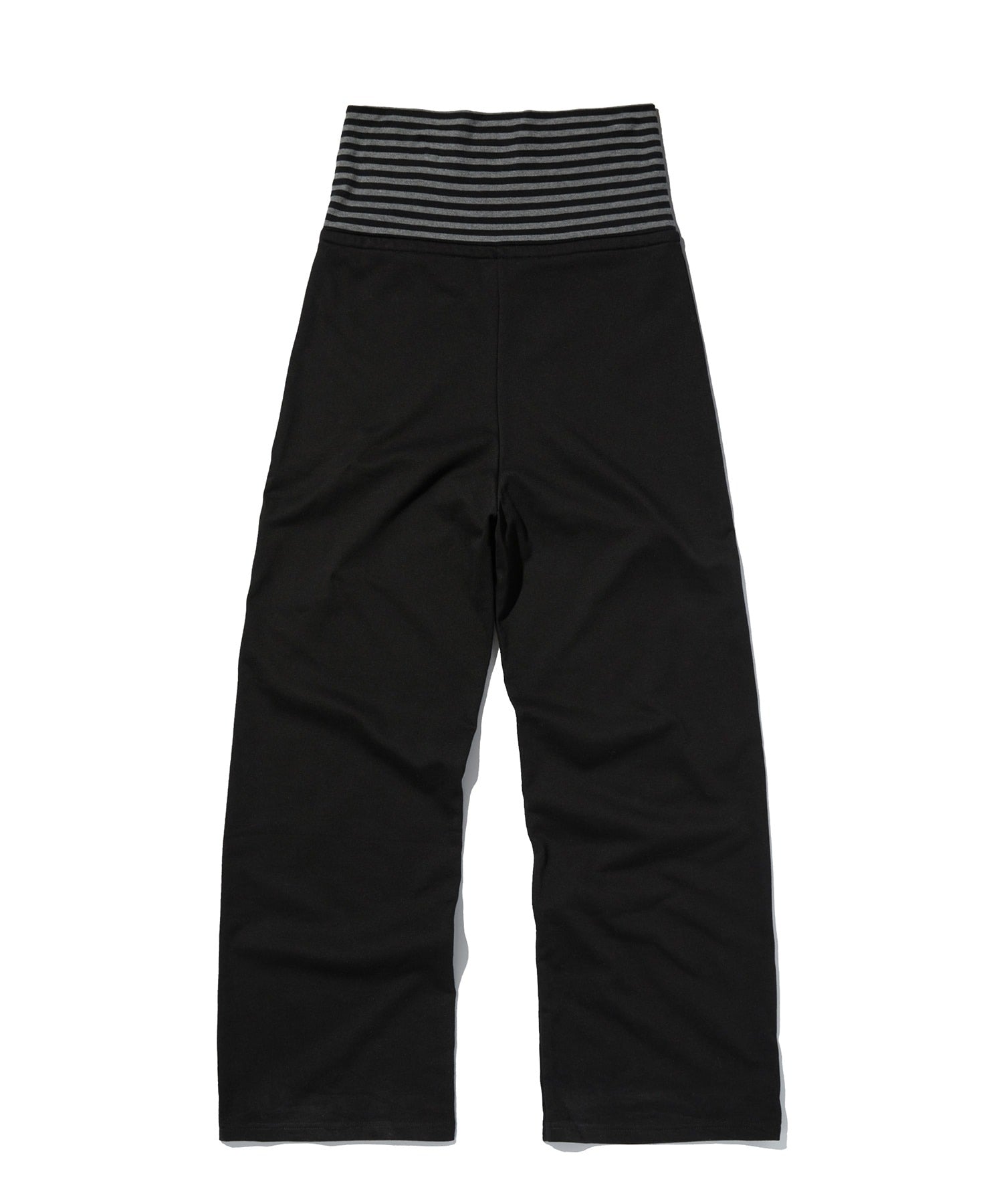 LAYERED LONG PANTS [BLACK]