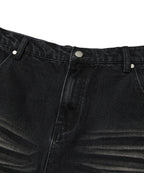 WRINKLE DENIM [BLACK]