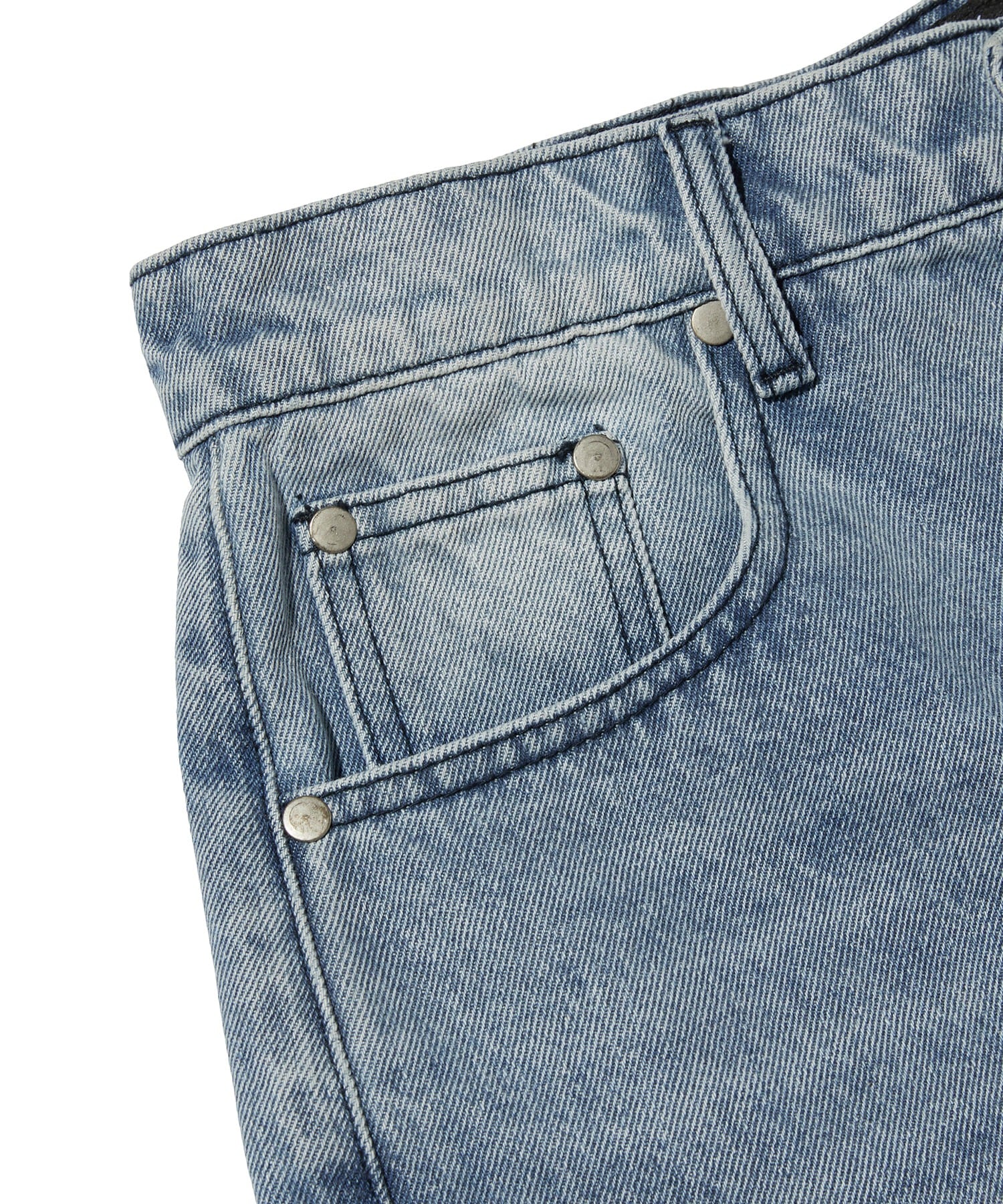CINCH BACK DENIM [LIGHT BLUE]
