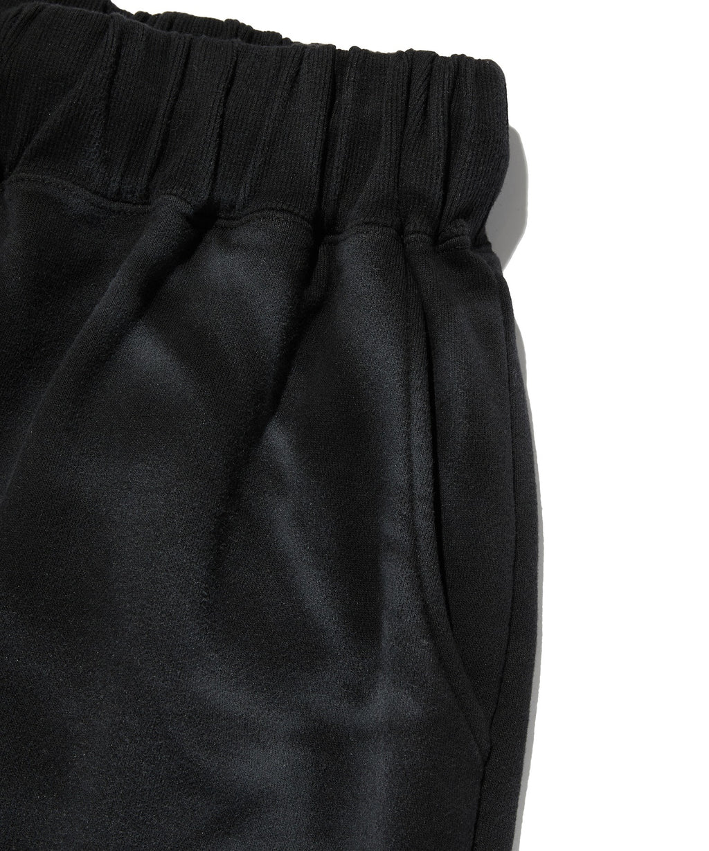 CUT EDGE SWEAT SHORTS [WASHING BLACK]
