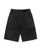 UTILITY CARGO SHORTS [BLACK]