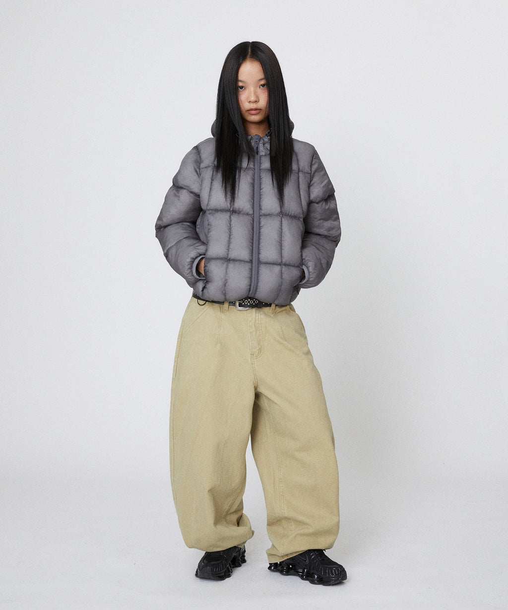 LIGHT PUFFER JACKET [GRAY]