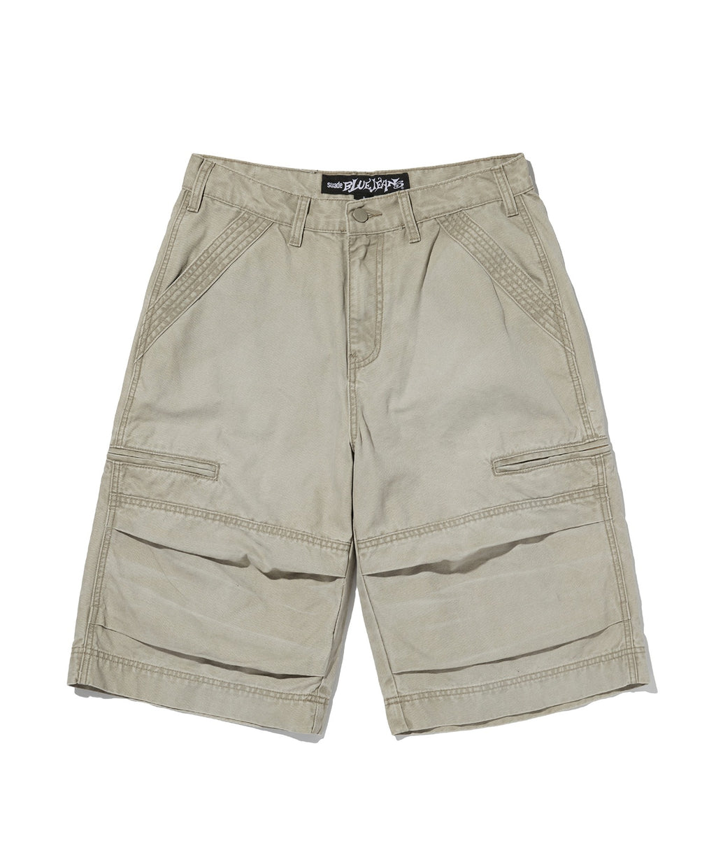 UTILITY CARGO SHORTS [GRAY]