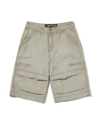 UTILITY CARGO SHORTS [GRAY]