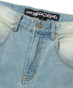 COLOR WASHED DENIM [BLUE]
