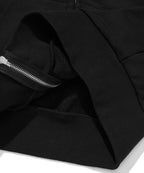 NORMAL HOOD ZIP UP [BLACK]