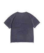 WASHED HENLEY NECK TEE [WASHING NAVY]