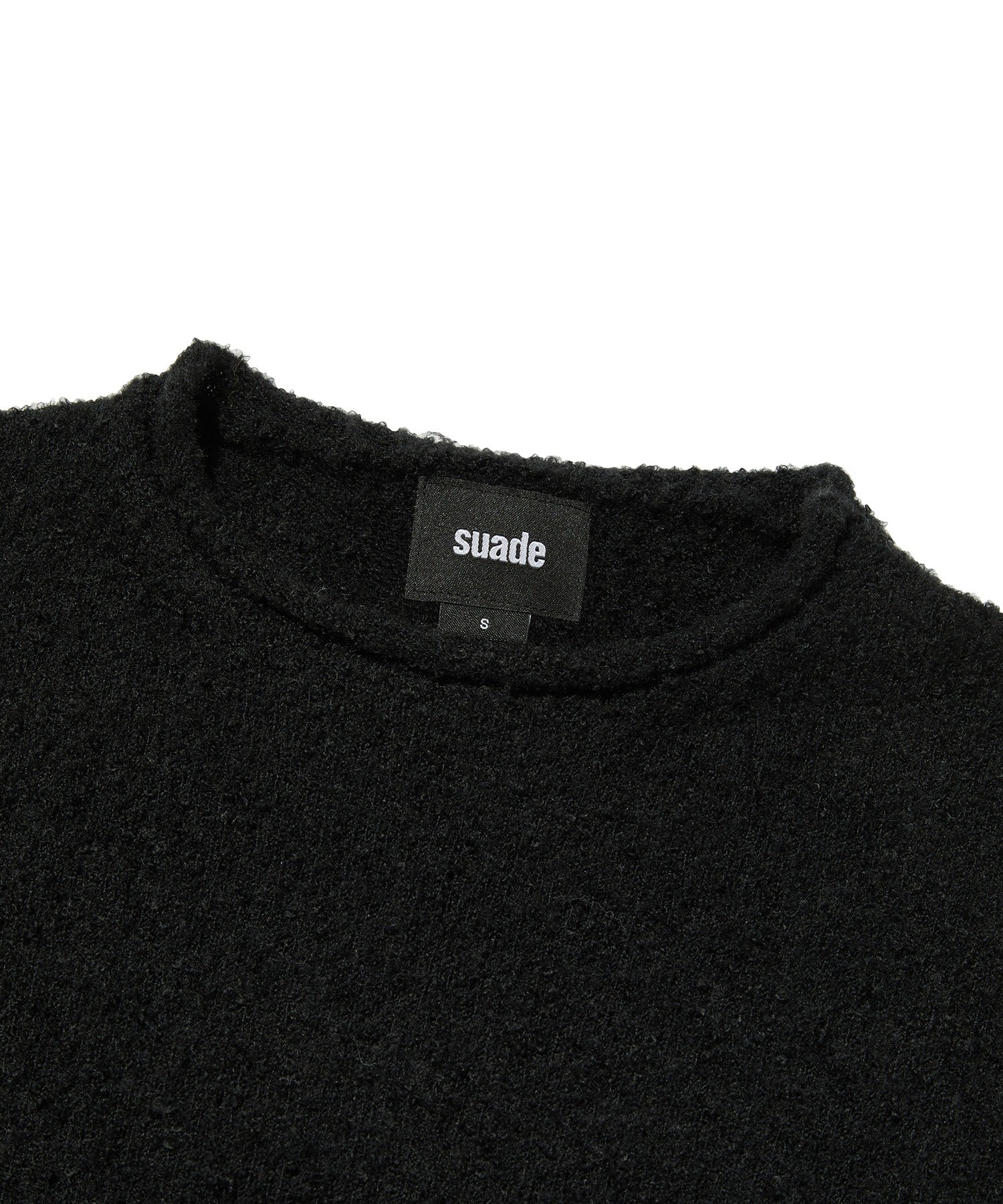 SHEARLING KNIT [BLACK]