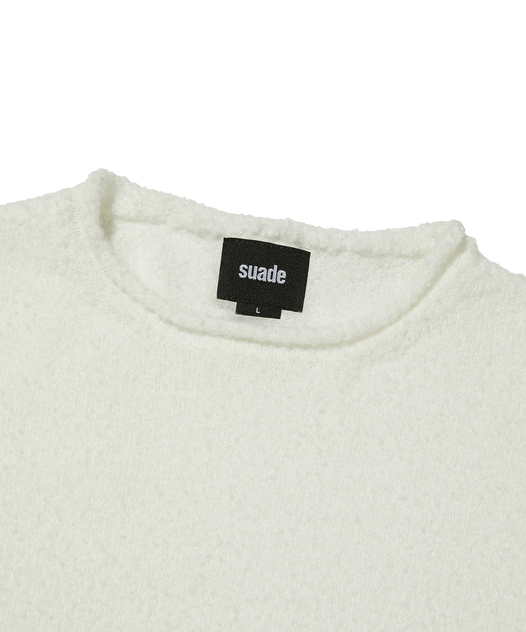 SHEARLING KNIT [WHITE]