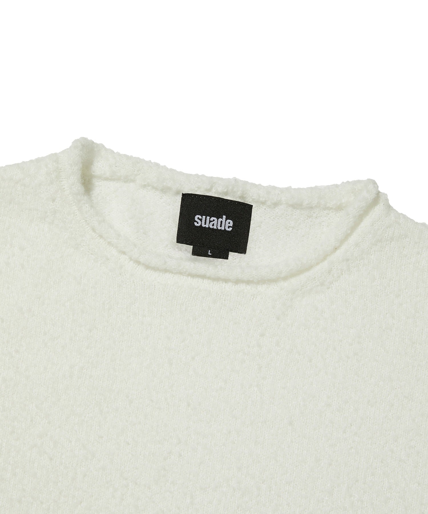 SHEARLING KNIT [WHITE]