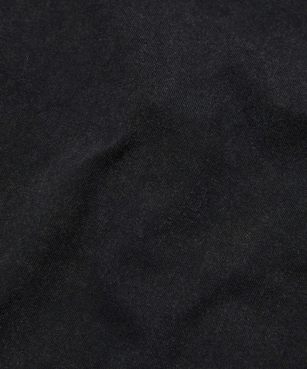 SILHOUETTE TEE [WASHING BLACK]