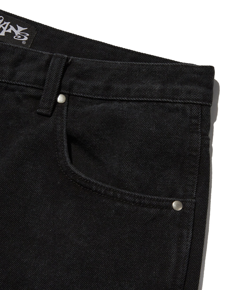 BAGGY DENIM [BLACK]