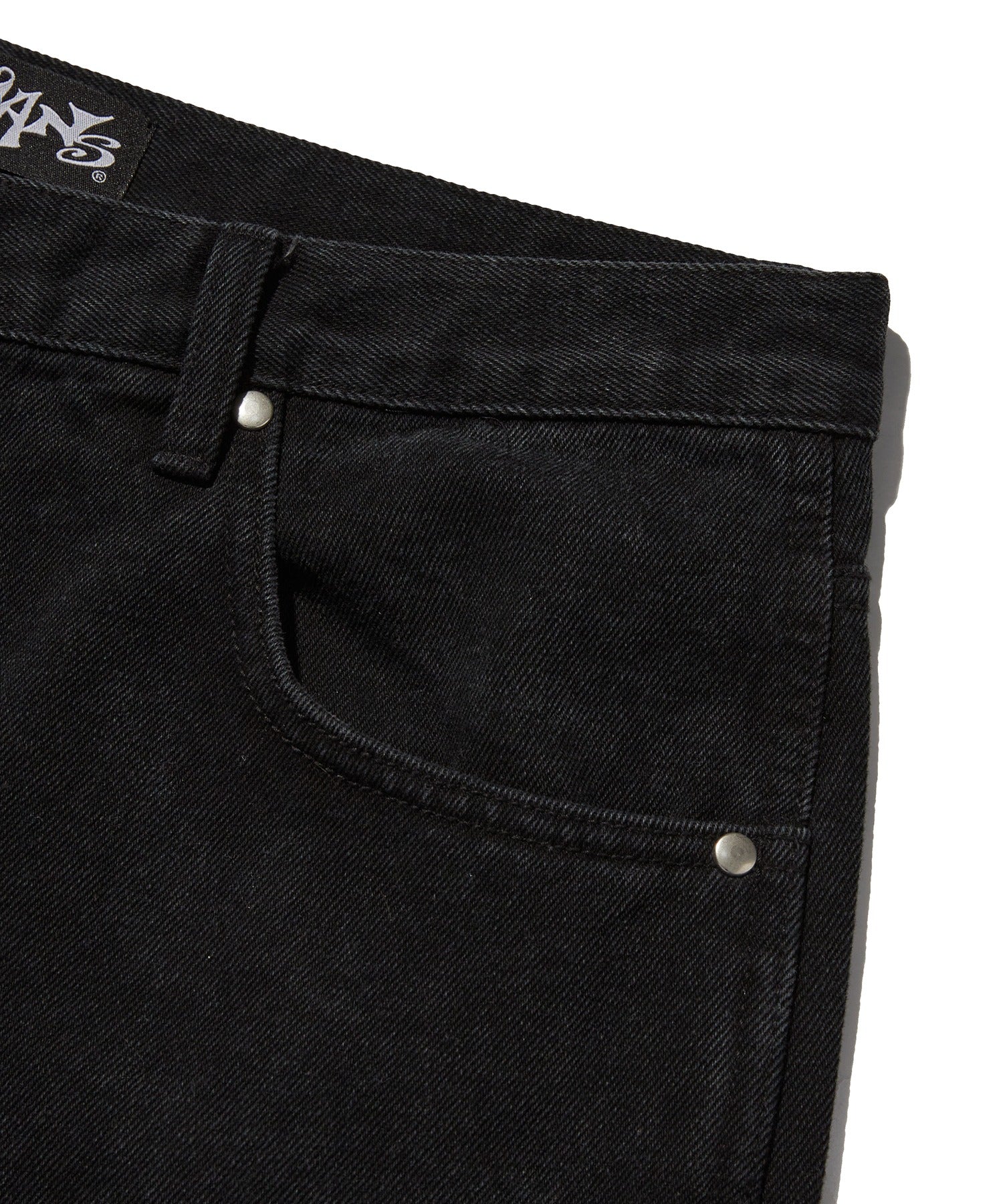 BAGGY DENIM [BLACK]