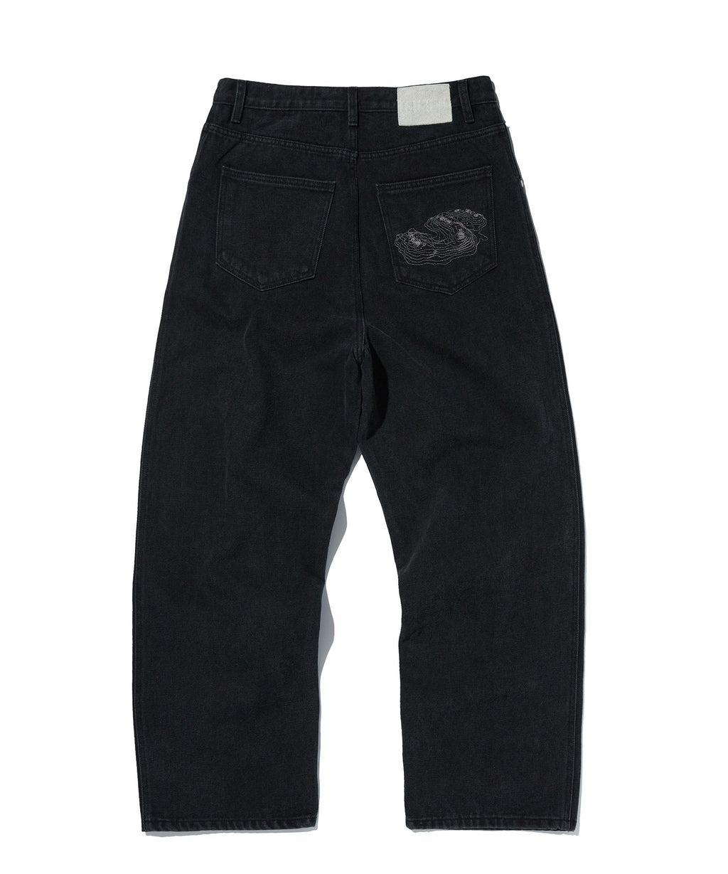 CONTOUR POCKET DENIM [BLACK]