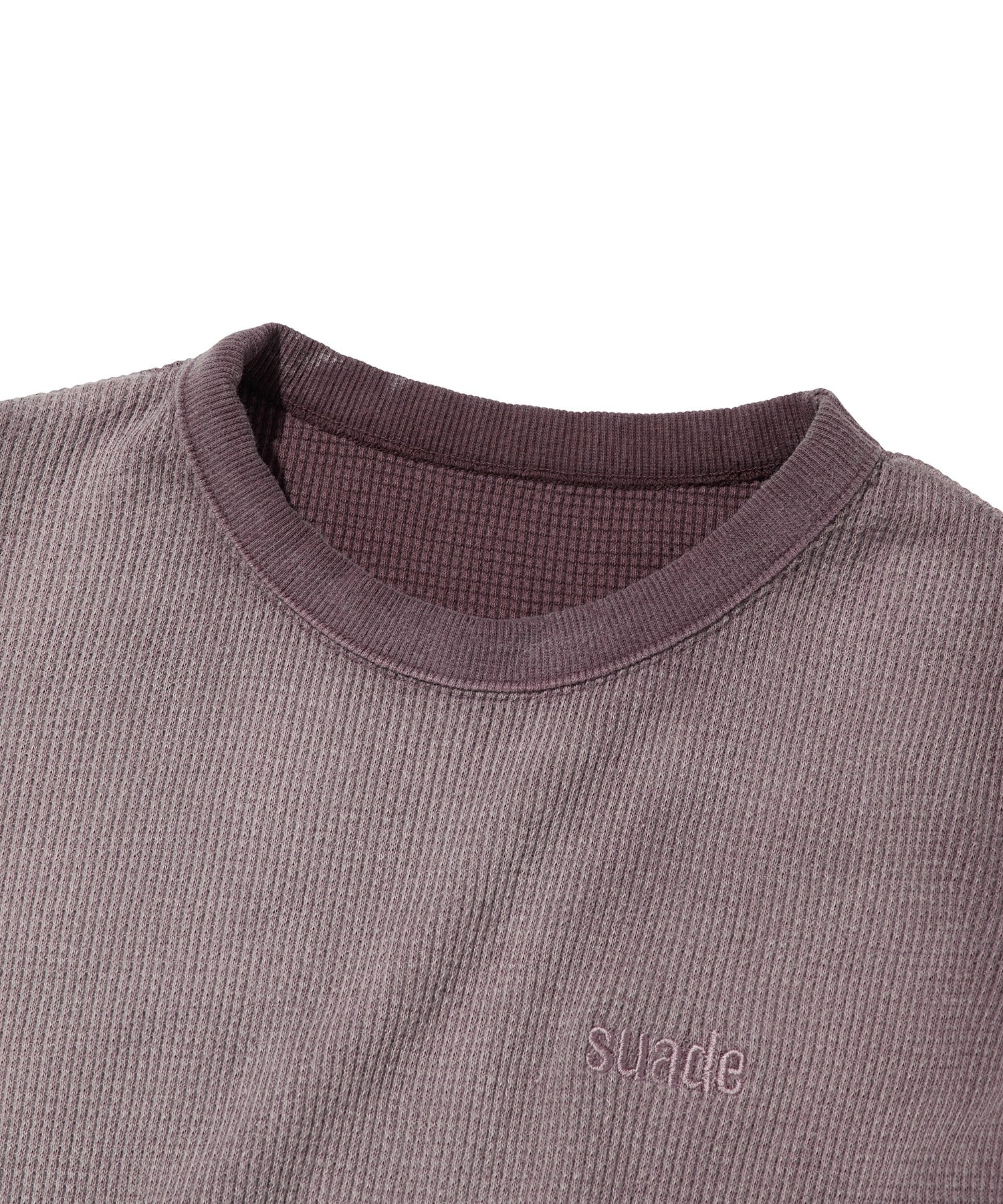 WASHED THERMAL LOGO TEE [BROWN]