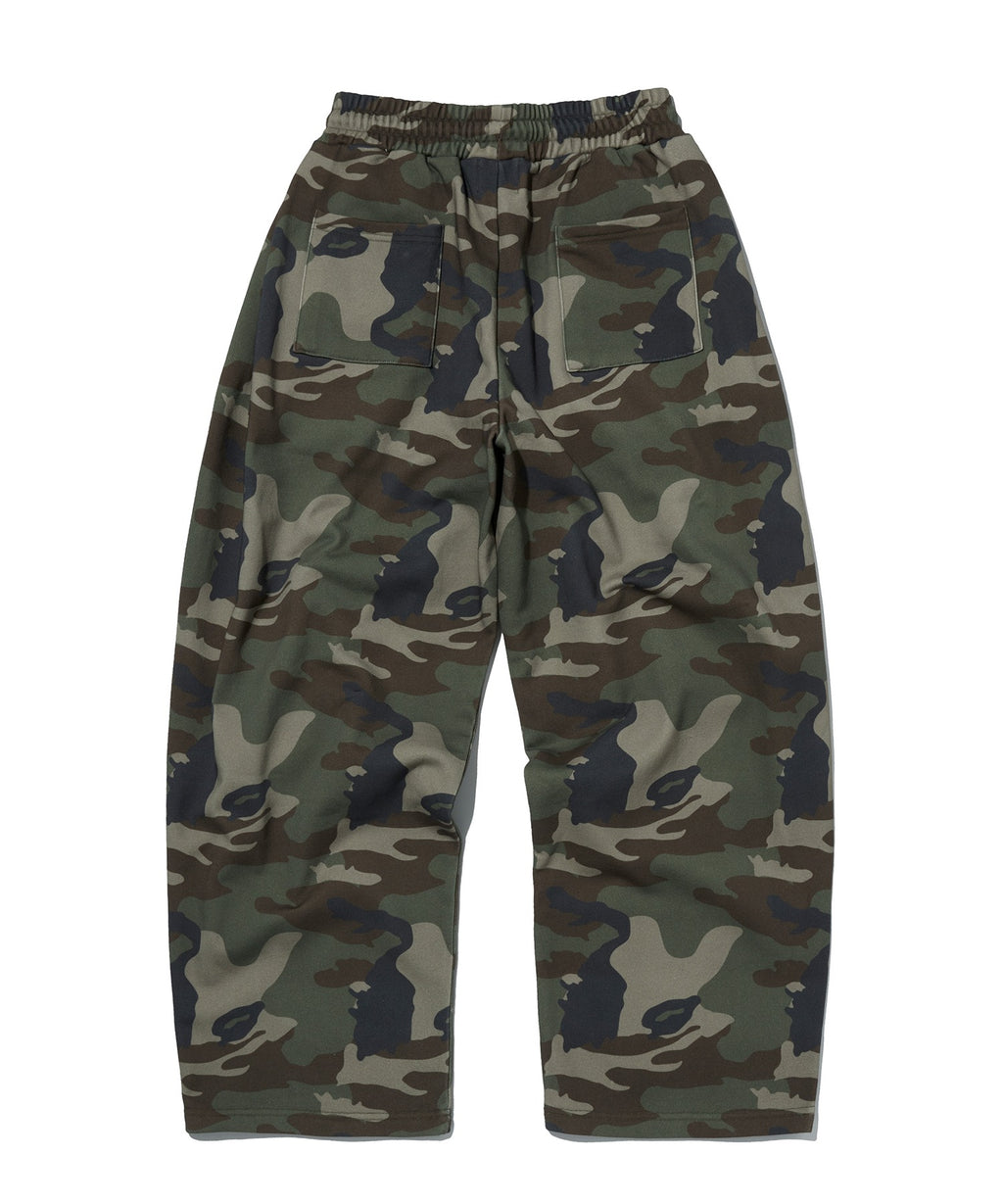 TWO TUCK LONG PANTS [CAMO]