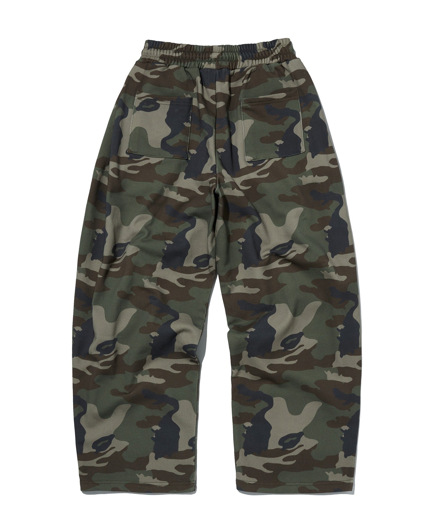 TWO TUCK LONG PANTS [CAMO]