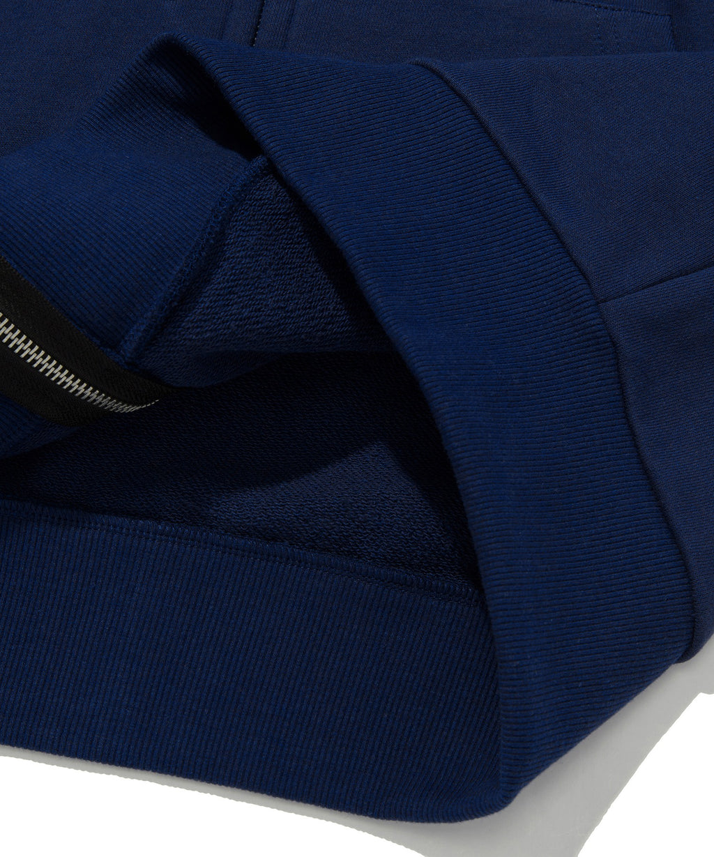 NORMAL HOOD ZIP UP [NAVY]