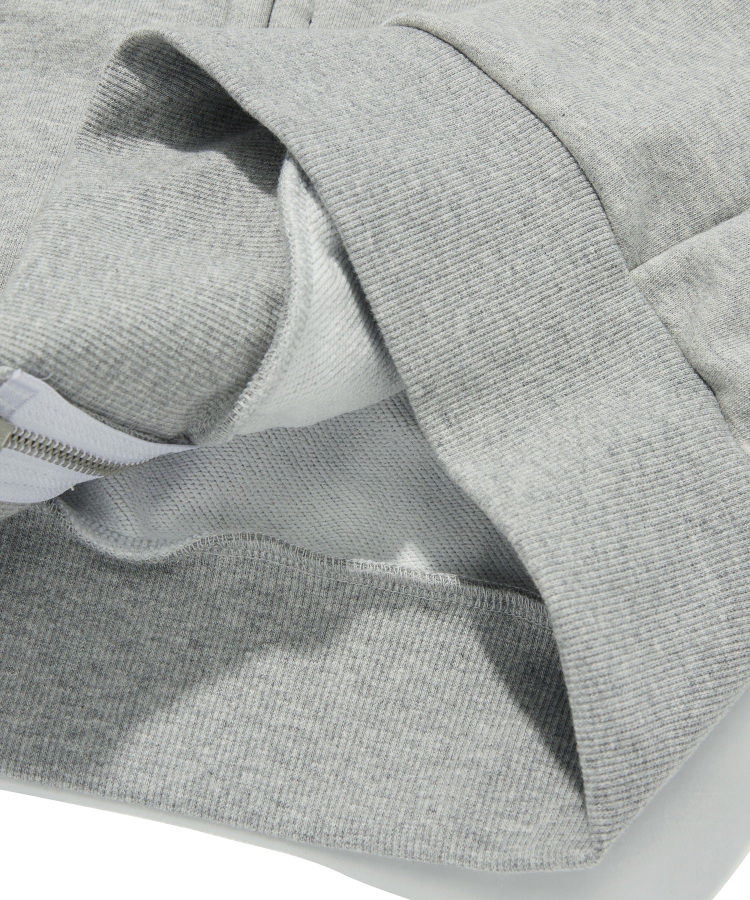 NORMAL HOOD ZIP UP [GRAY]