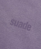 CROPPED WASHED HOOD ZIP UP [PURPLE]