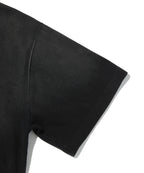 POCKET CROPPED TEE [WASHING BLACK]