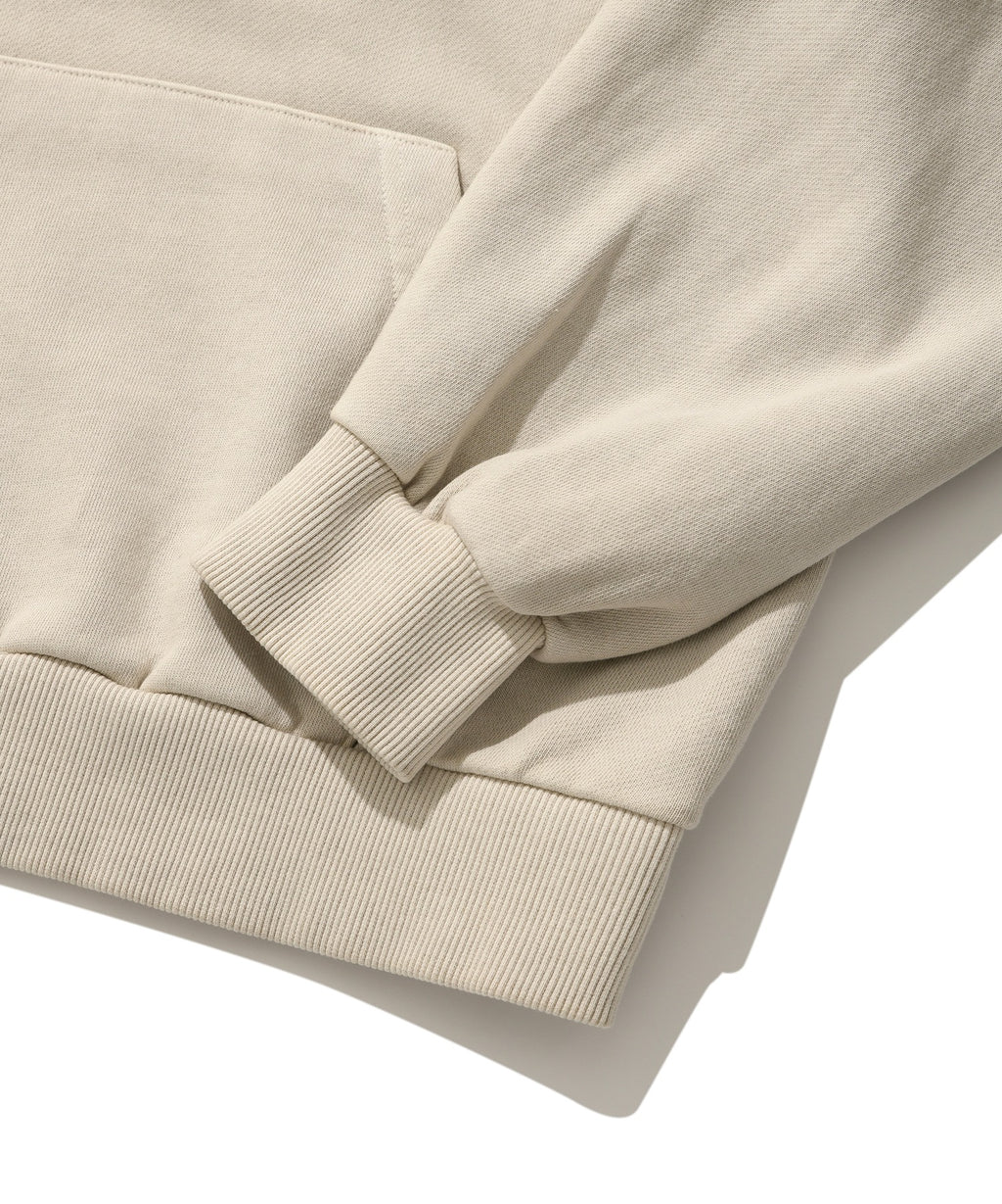 FIRE SUADE HOODIE [PIGMENT BEIGE]