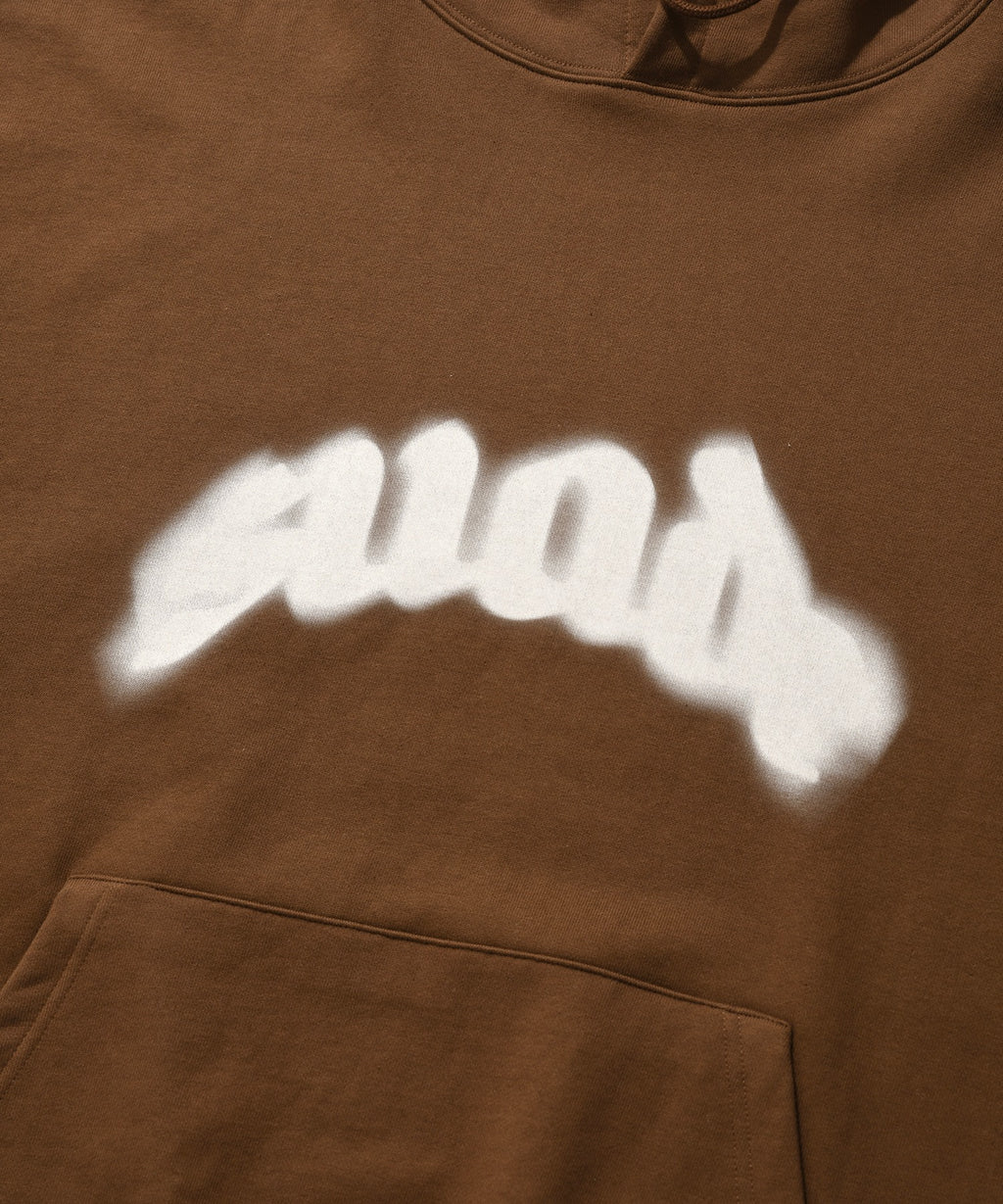FIRE SUADE HOODIE [BROWN]