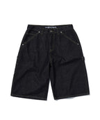 CARPENTER DENIM SHORTS [RAW INDIGO]