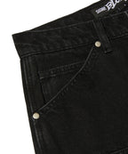 CONTOUR DOUBLE KNEE SHORTS [BLACK]