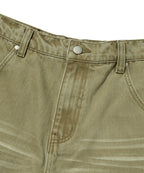 WRINKLE DENIM [OLIVE]