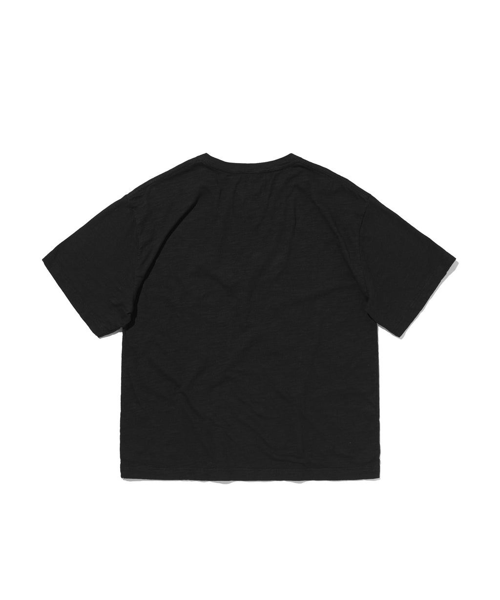 TEXTURED POCKET TEE [BLACK]