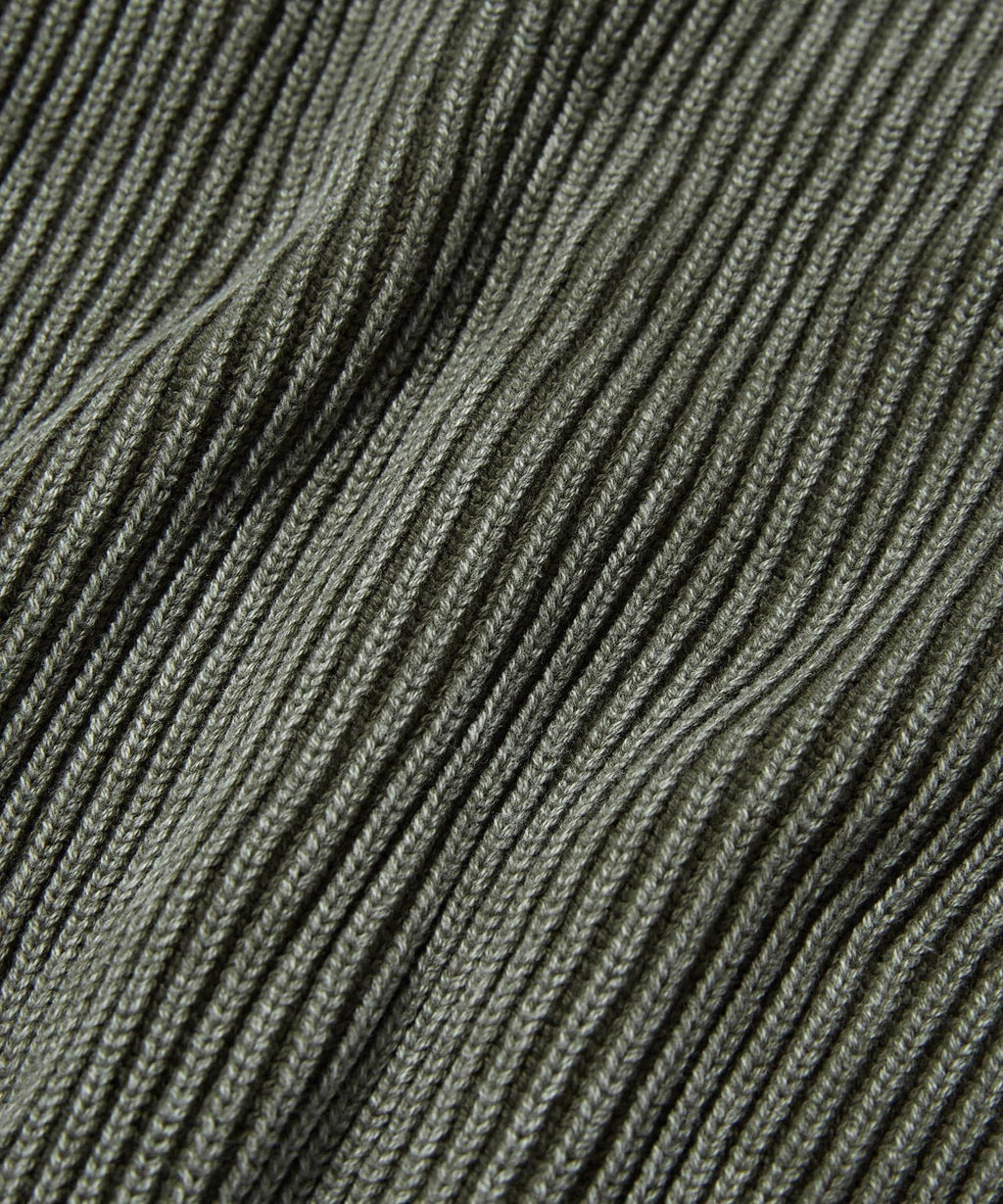 WASHED KNIT [KHAKI]