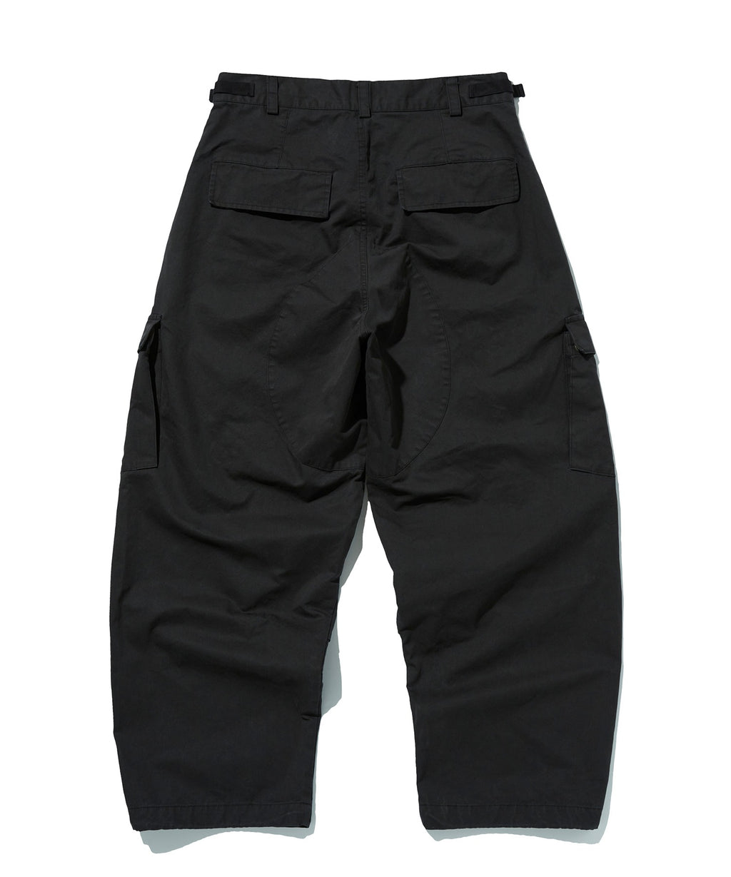 WASHED CARGO PANTS [BLACK]