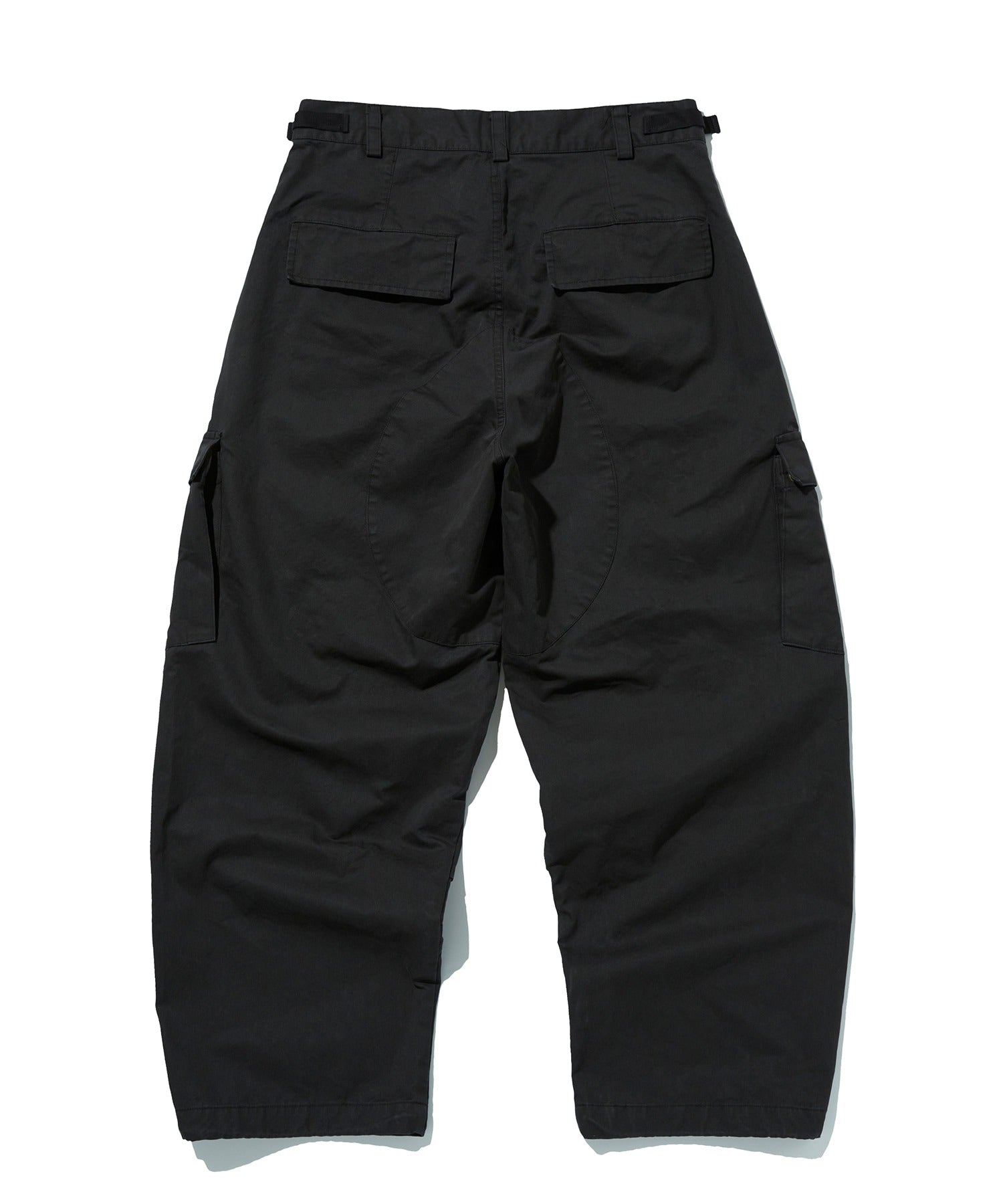 WASHED CARGO PANTS [BLACK]