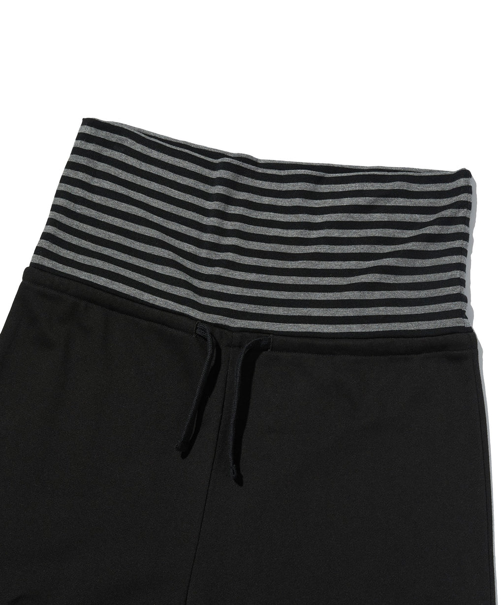 LAYERED LONG PANTS [BLACK]