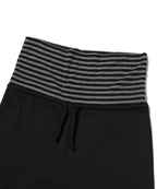 LAYERED LONG PANTS [BLACK]